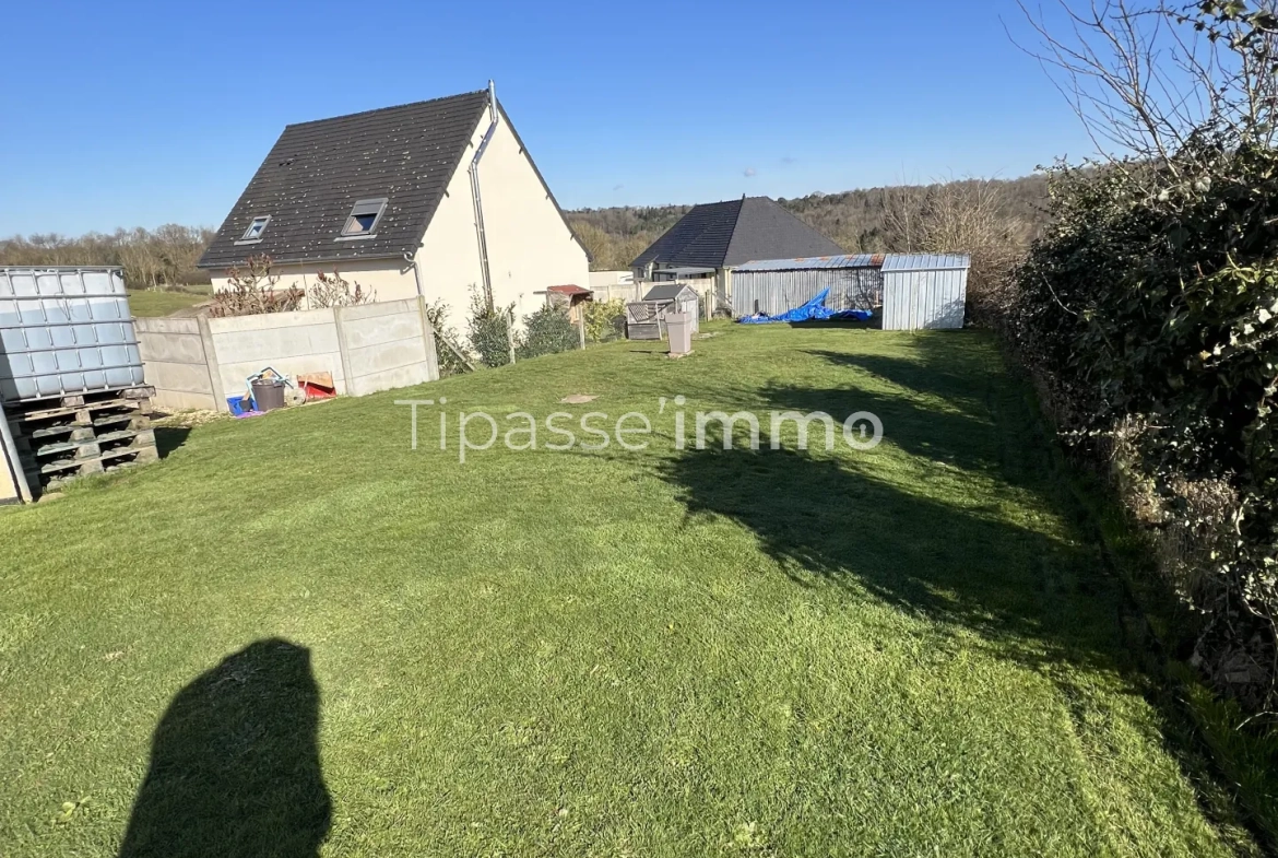 Belle maison T4 récente avec jardin et garage à Bourgtheroulde 