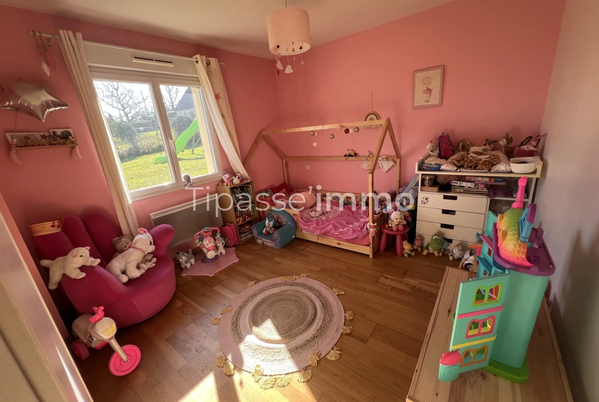 Belle maison T4 récente avec jardin et garage à Bourgtheroulde 