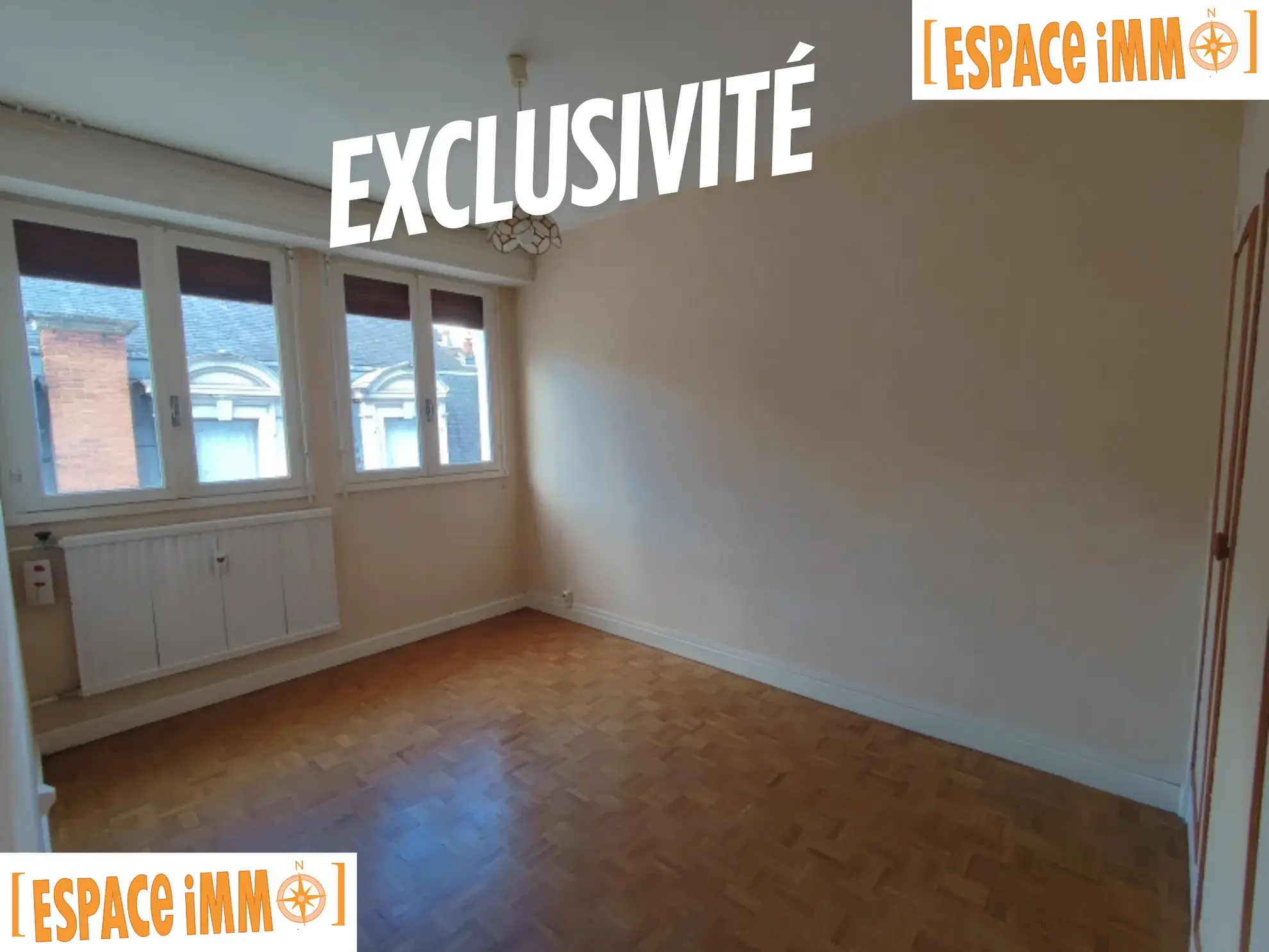 Appartement T2 de 40 m² avec garage en centre-ville de Vichy 