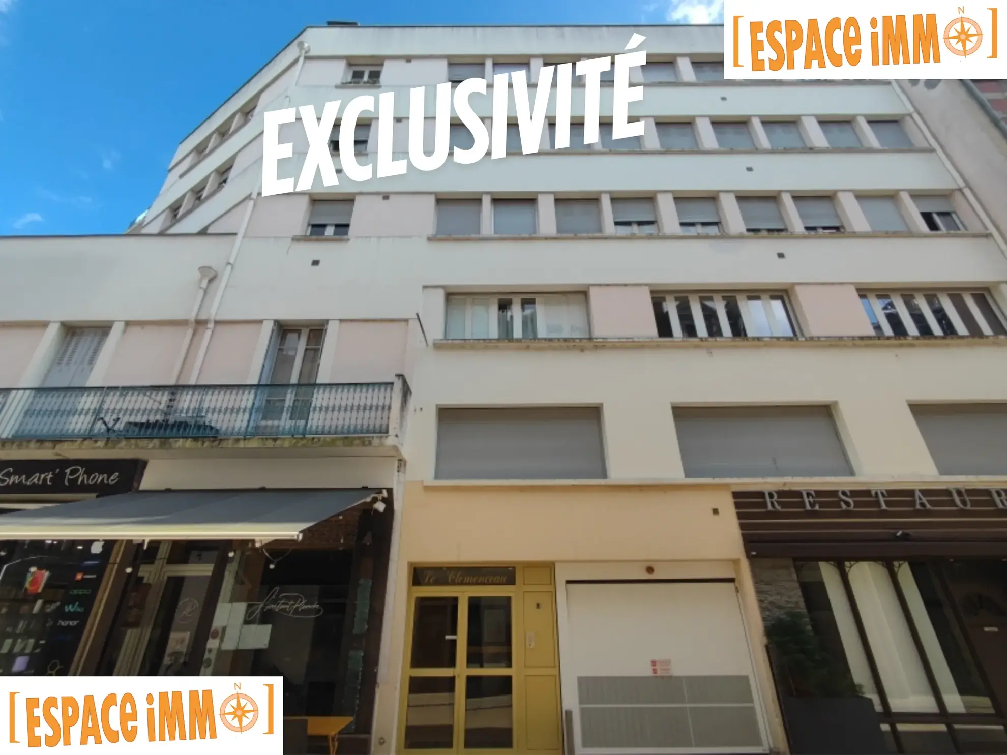 Appartement T2 de 40 m² avec garage en centre-ville de Vichy 