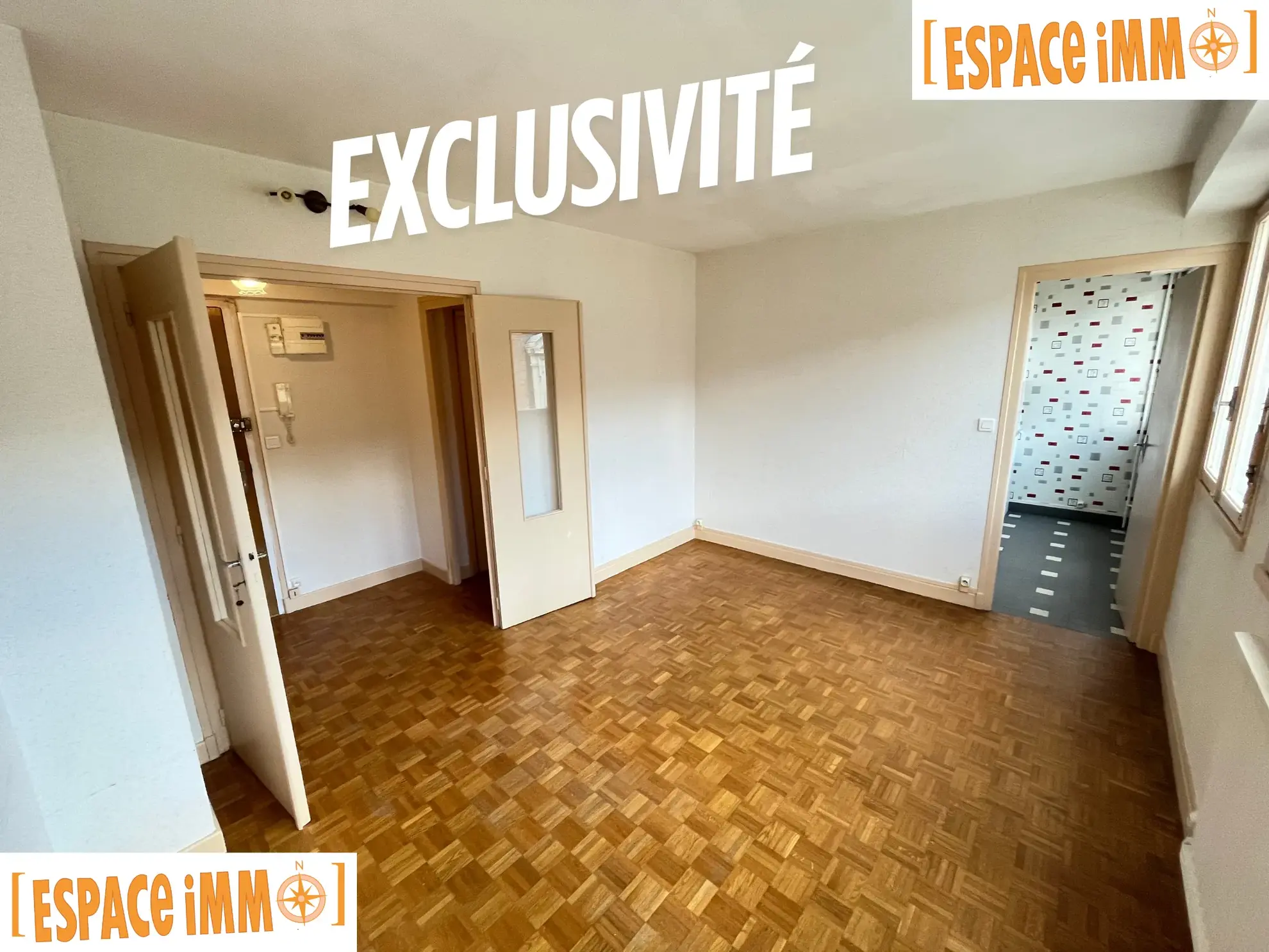 Appartement T2 de 40 m² avec garage en centre-ville de Vichy 