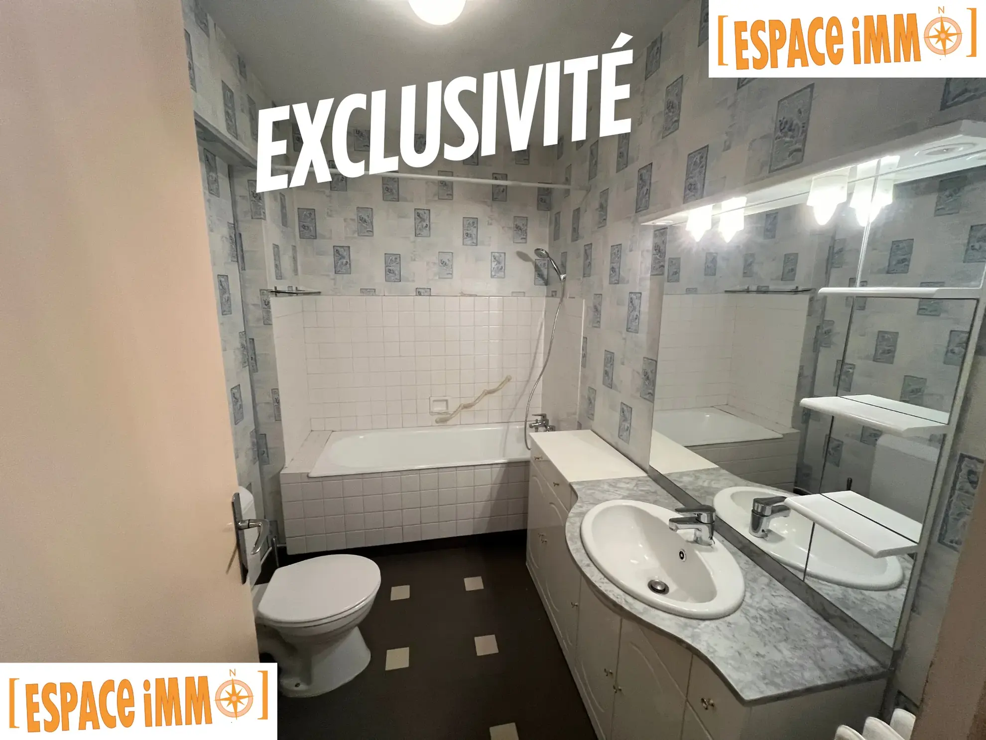 Appartement T2 de 40 m² avec garage en centre-ville de Vichy 
