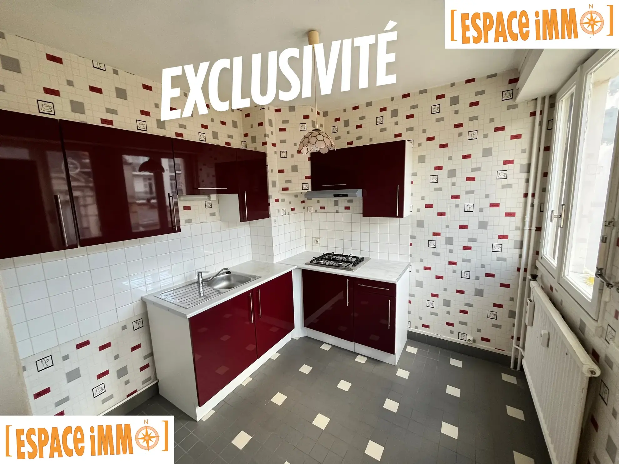 Appartement T2 de 40 m² avec garage en centre-ville de Vichy 