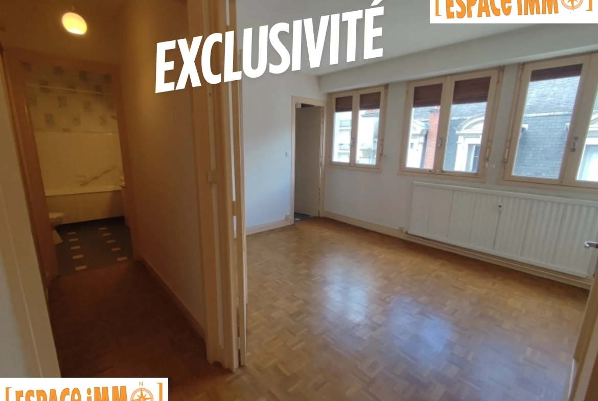Appartement T2 de 40 m² avec garage en centre-ville de Vichy 