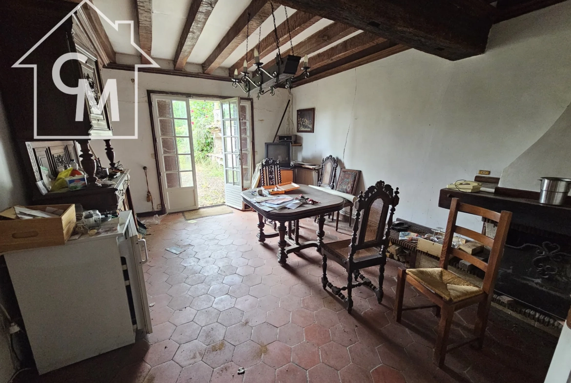 Maison à Moisy de 93 m² avec jardin, garage et travaux à prévoir 