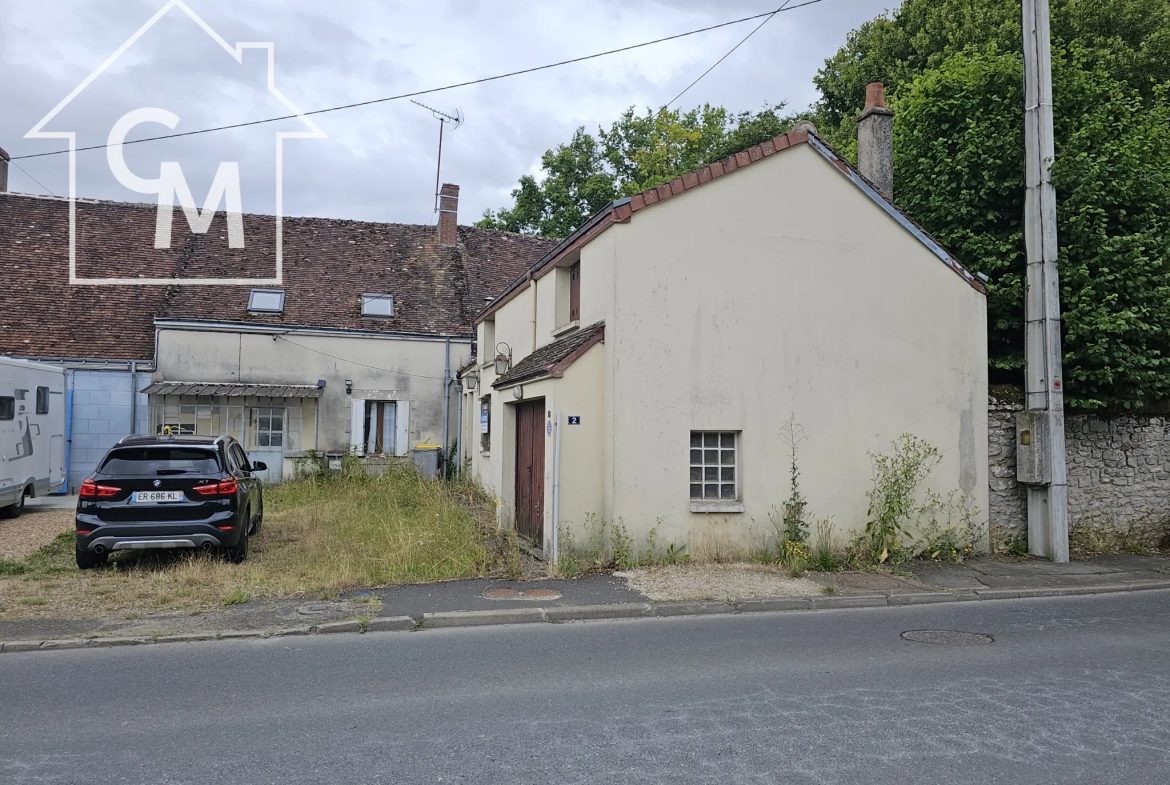 Maison à Moisy de 93 m² avec jardin, garage et travaux à prévoir 