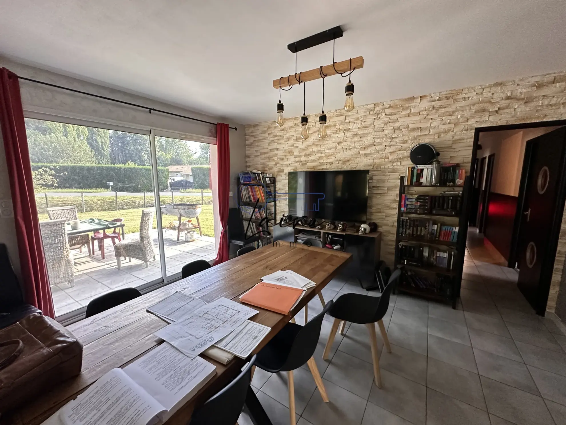 Maison BBC de plain-pied avec jardin à Cours de Pile près de Bergerac 