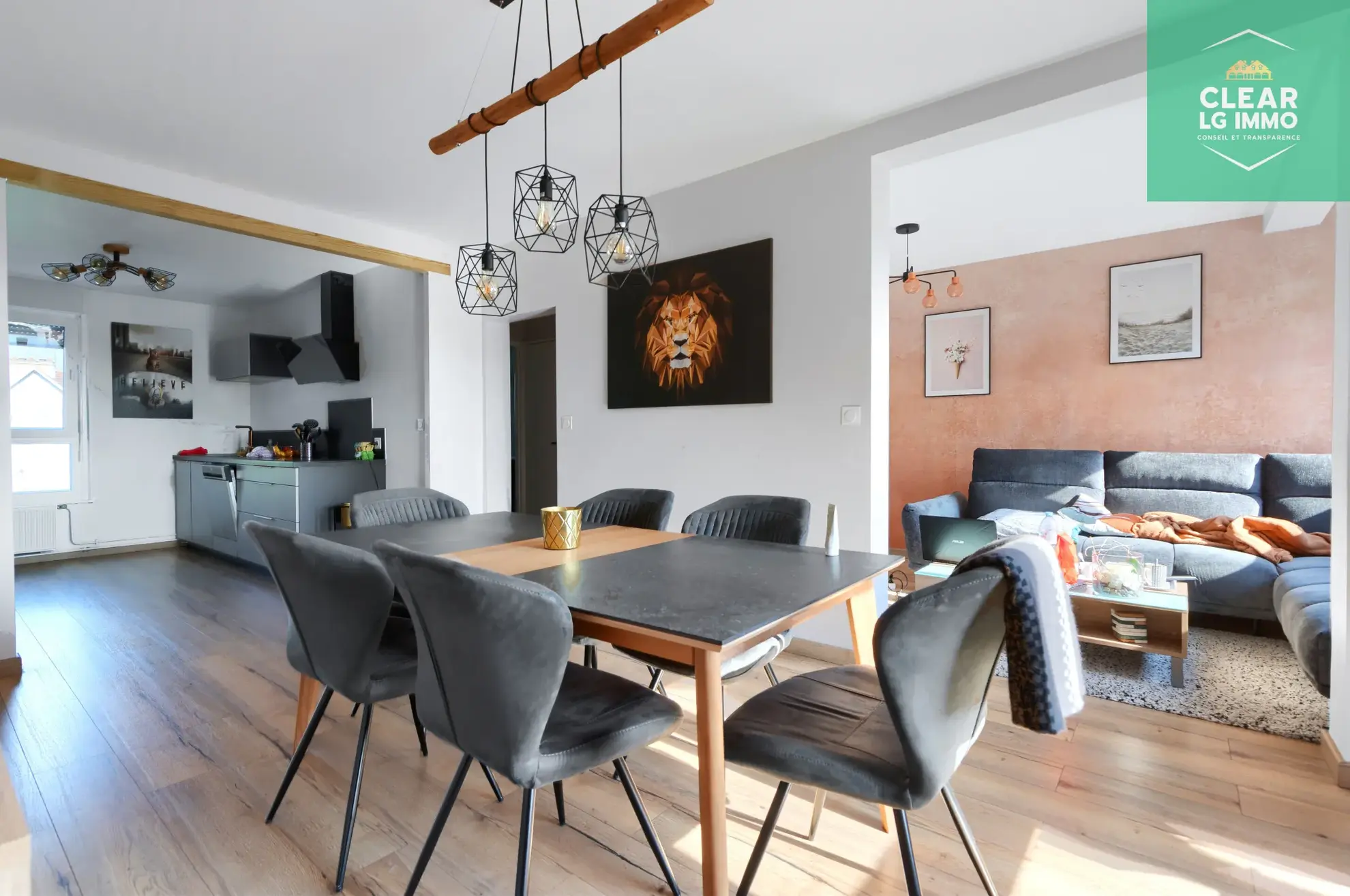 Appartement lumineux de 75 m² à Florange proche frontière luxembourgeoise 