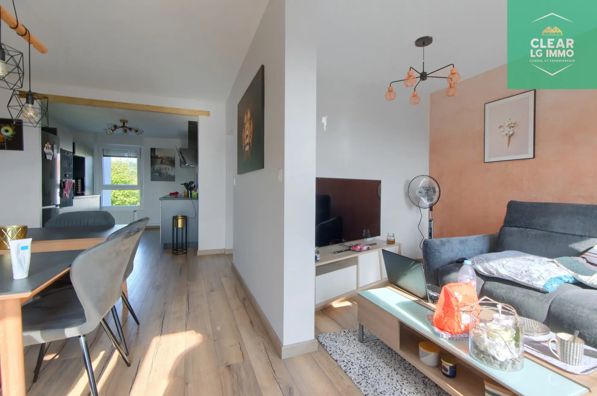 Appartement lumineux de 75 m² à Florange proche frontière luxembourgeoise 