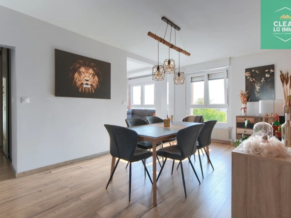 Appartement lumineux de 75 m² à Florange proche frontière luxembourgeoise