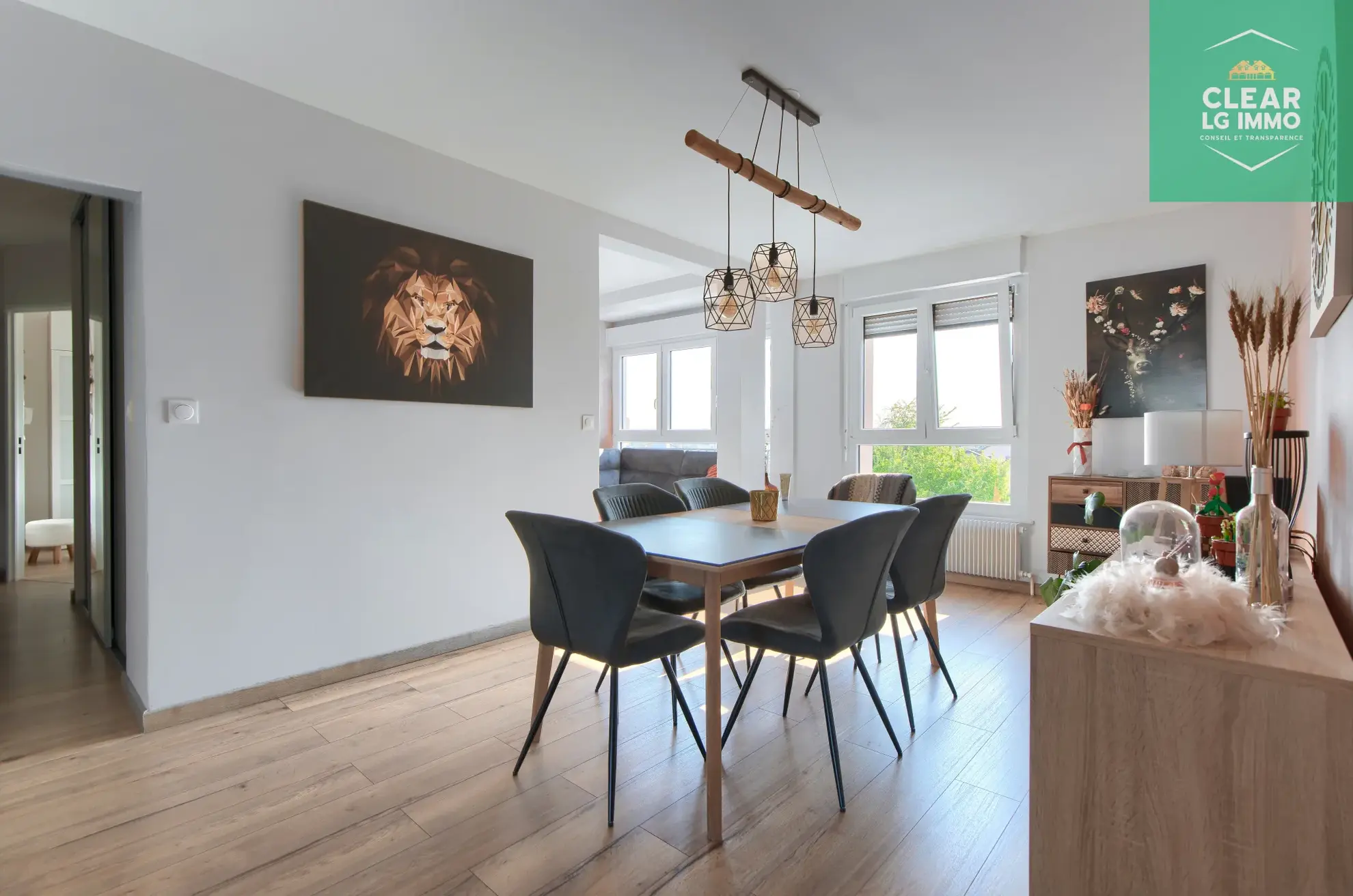 Appartement lumineux de 75 m² à Florange proche frontière luxembourgeoise 