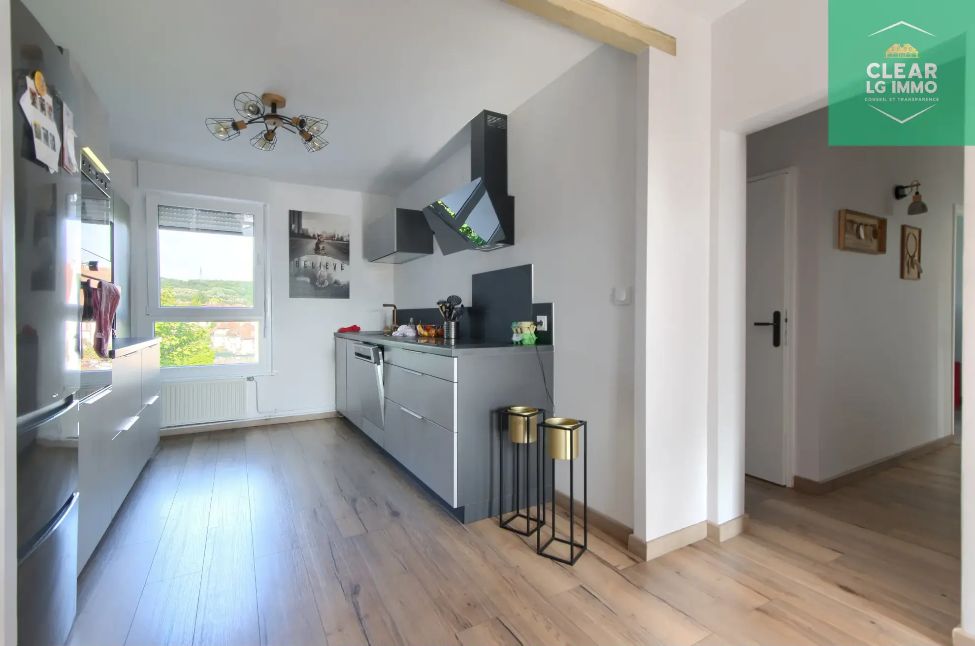 Appartement lumineux de 75 m² à Florange proche frontière luxembourgeoise 