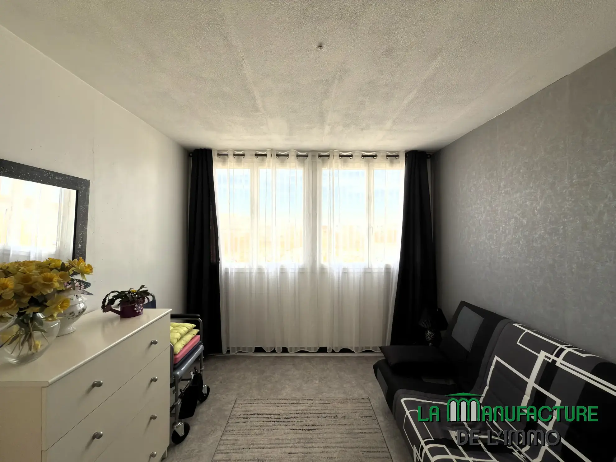 Appartement 4 pièces de 78m² à vendre à Saint-Étienne, secteur Bergson/La Terrasse 