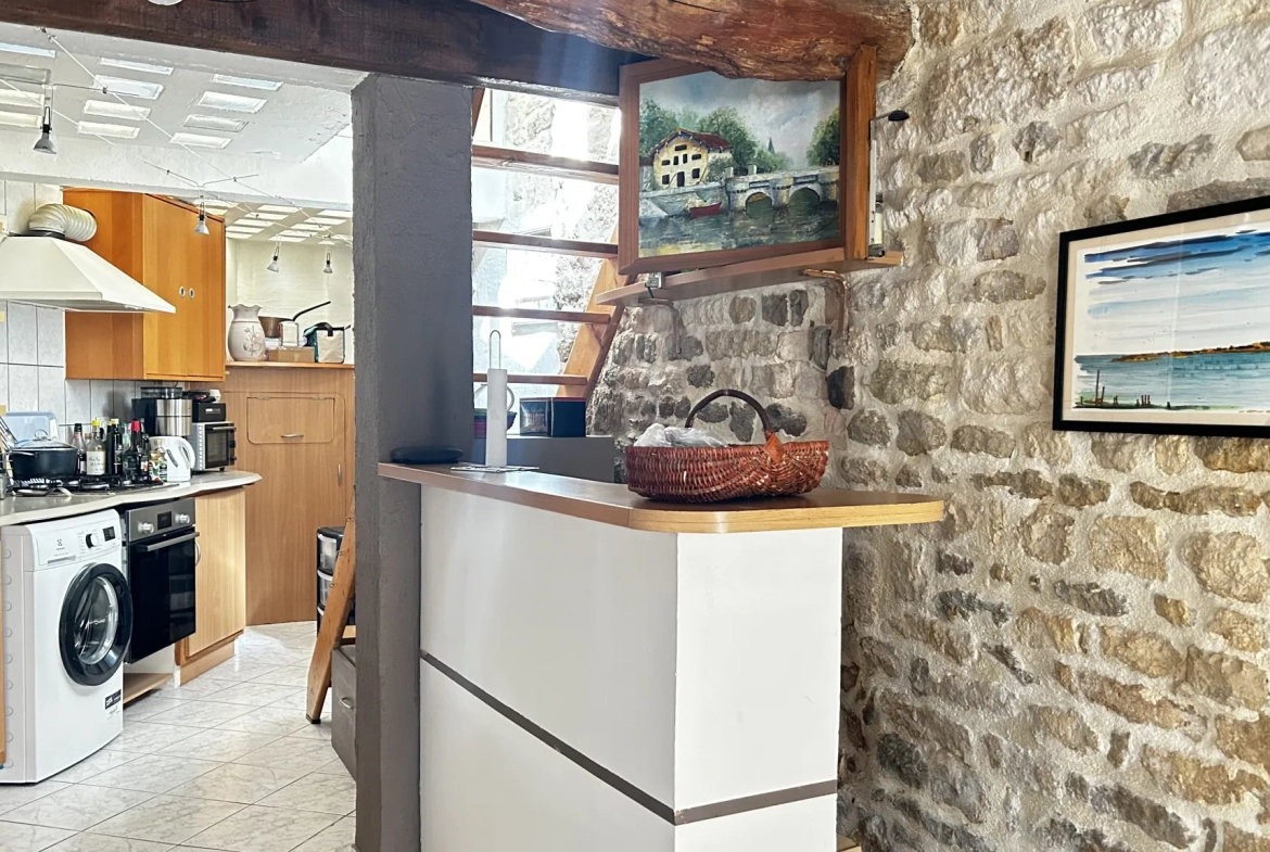 Maison de ville à Coulon, Charme et Terrasse au Cœur du Marais Poitevin 