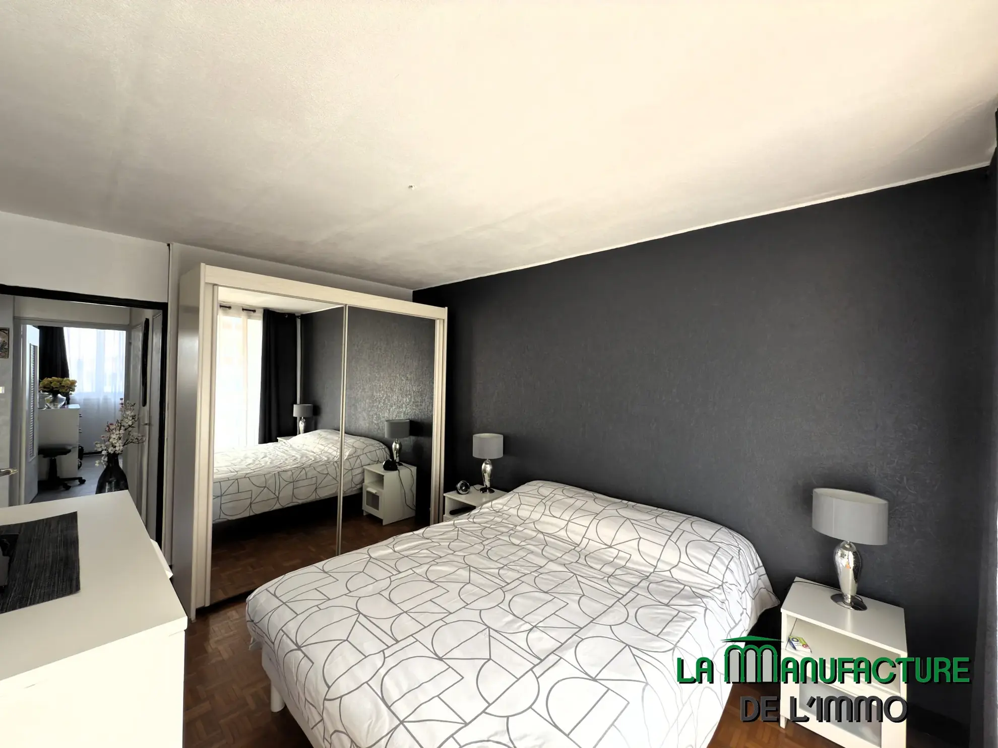 Appartement 4 pièces de 78m² à vendre à Saint-Étienne, secteur Bergson/La Terrasse 