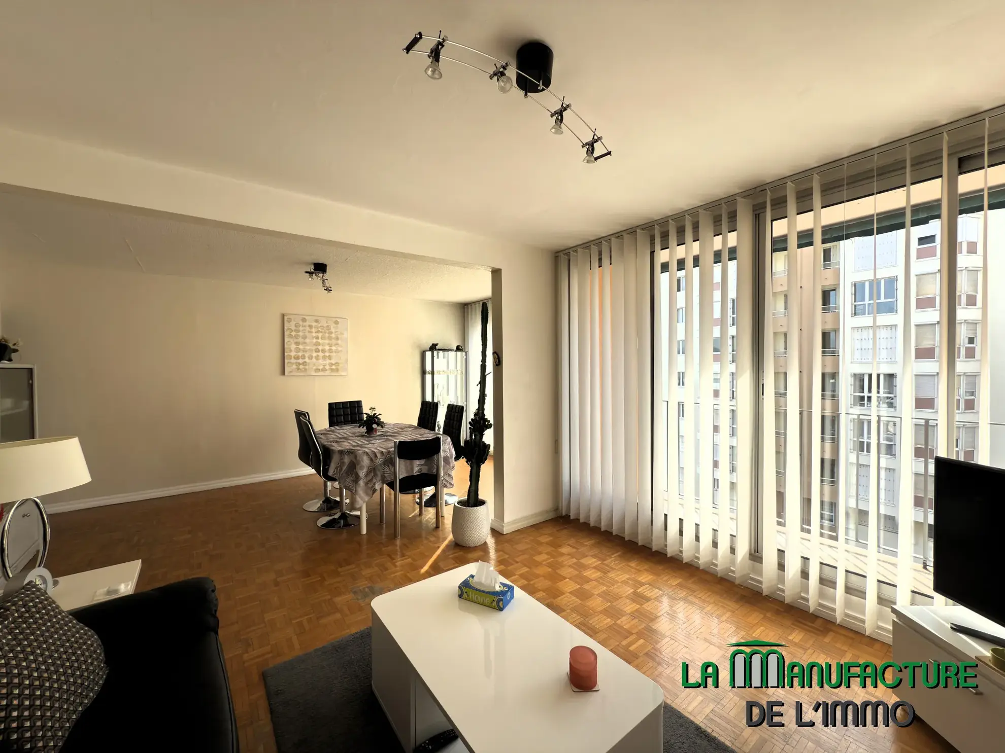 Appartement 4 pièces de 78m² à vendre à Saint-Étienne, secteur Bergson/La Terrasse 