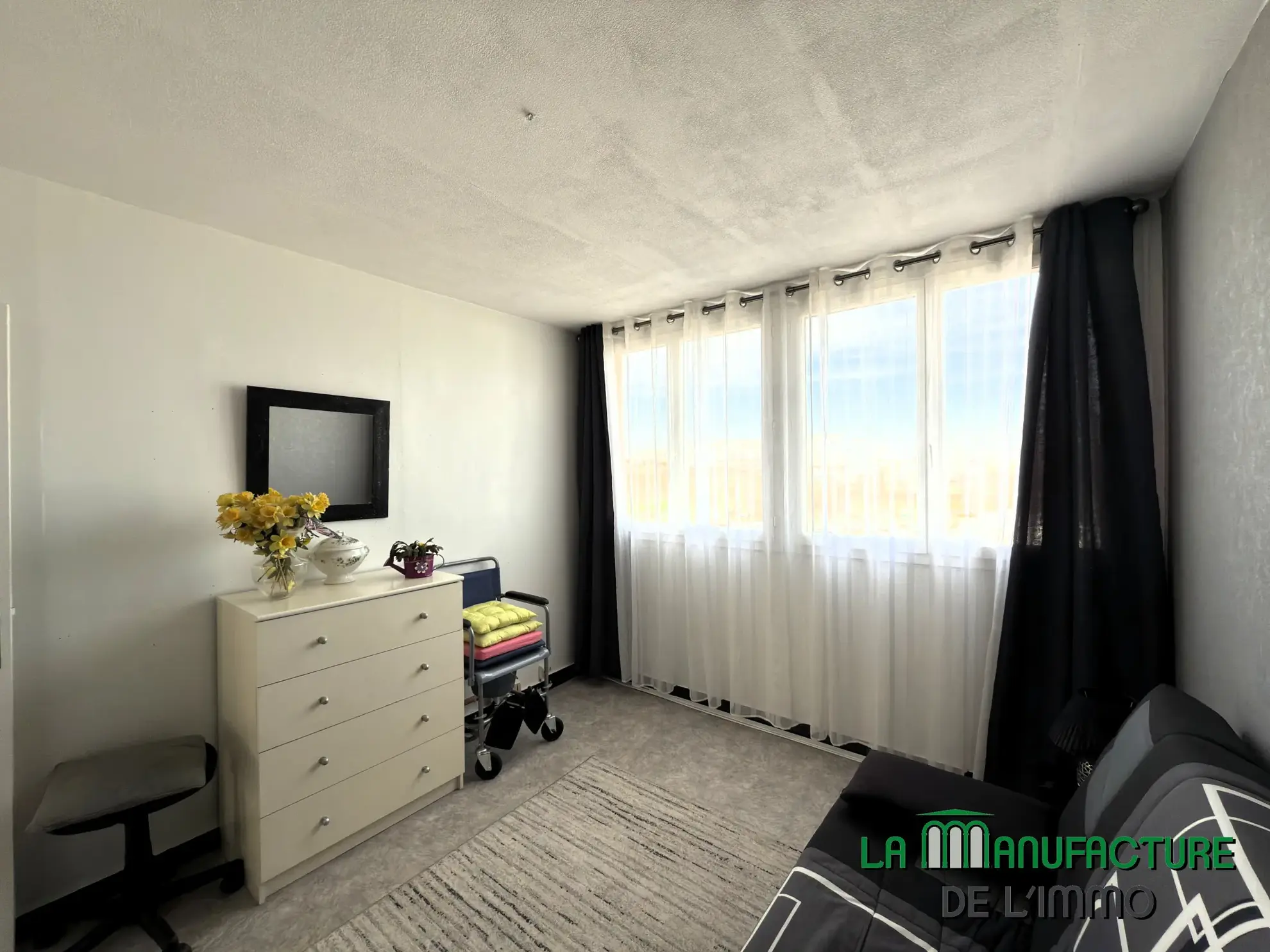 Appartement 4 pièces de 78m² à vendre à Saint-Étienne, secteur Bergson/La Terrasse 
