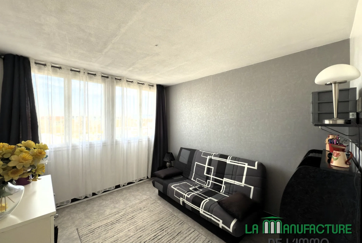 Appartement 4 pièces de 78m² à vendre à Saint-Étienne, secteur Bergson/La Terrasse 