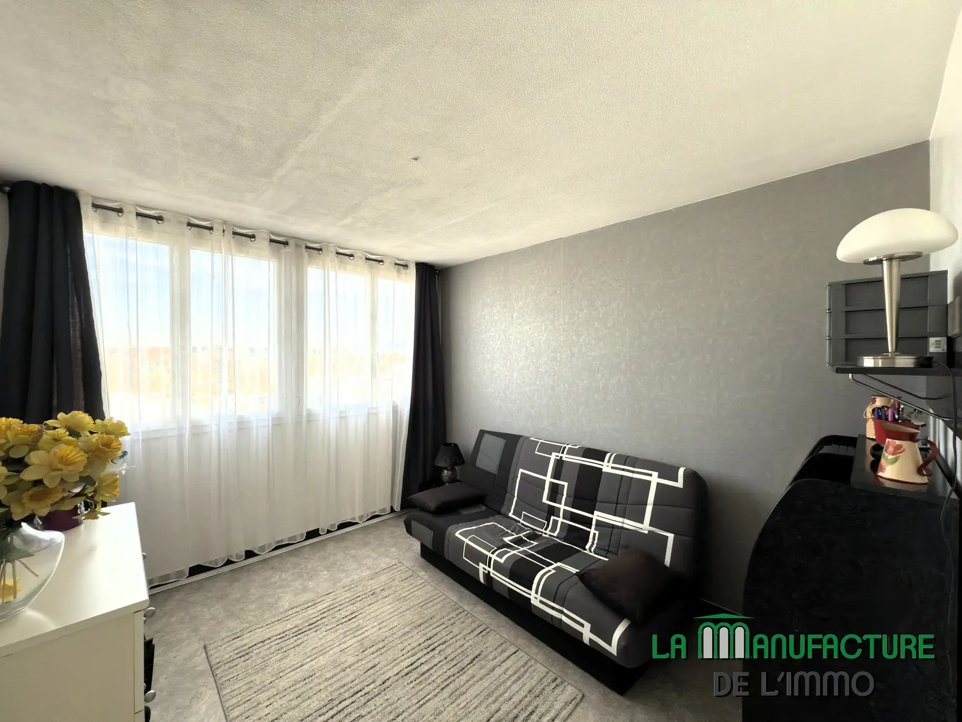 Appartement 4 pièces de 78m² à vendre à Saint-Étienne, secteur Bergson/La Terrasse 