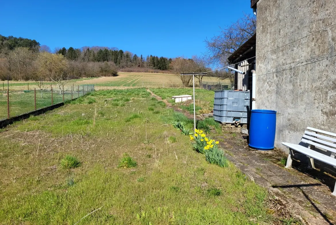 Maison individuelle à Remering de 100 m² avec dépendances et jardin 