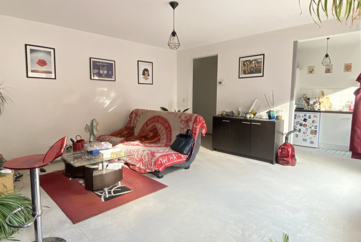 Appartement T2 à vendre à Perpignan, idéal pour investissement locatif avec cave et balcon 