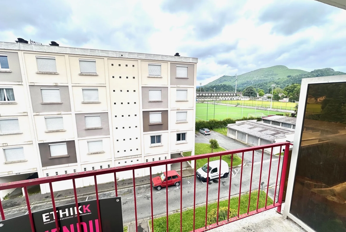 Appartement à Lourdes de 65,81 m² avec garage et cave, parfait pour investissement ou premier achat 