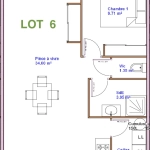 Maison rénovée avec jardin, parking à Medis (17600) – 54,10 m²