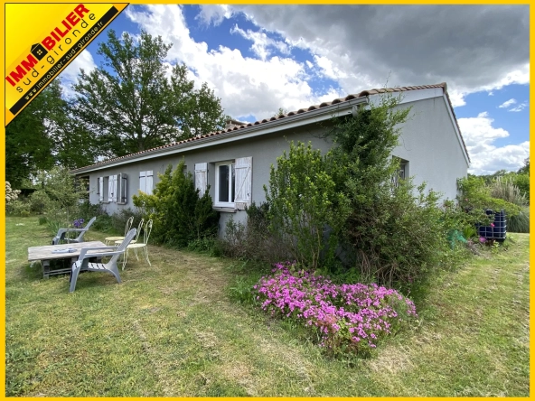 Maison 5 chambres à Lignan de Bazas – Prestige et confort avec panneau solaire