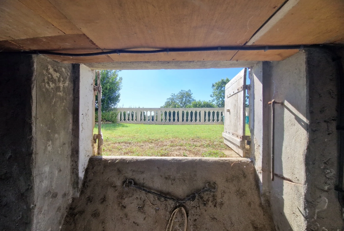 Maison Arcachonnaise de 120 m² à Bazas avec parc et garage 