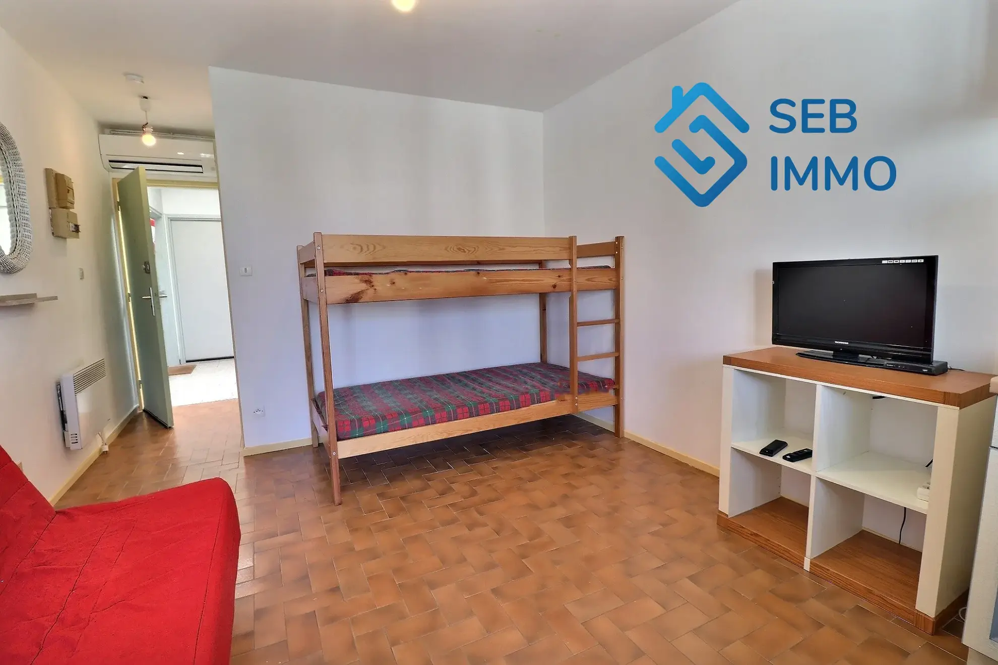 Studio de 22,3 m² avec parking et cave à Saint Cyprien, à deux pas de la plage 