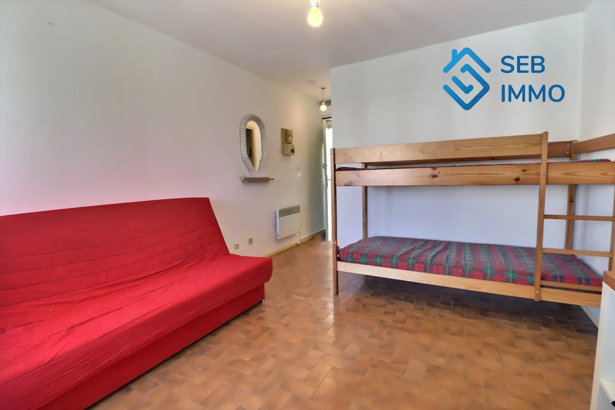 Studio de 22,3 m² avec parking et cave à Saint Cyprien, à deux pas de la plage 