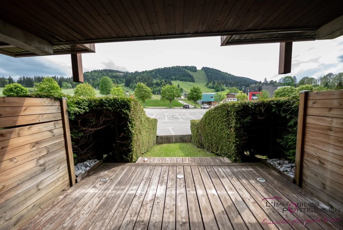 Appartement meublé à vendre à Métabief au pied des pistes 