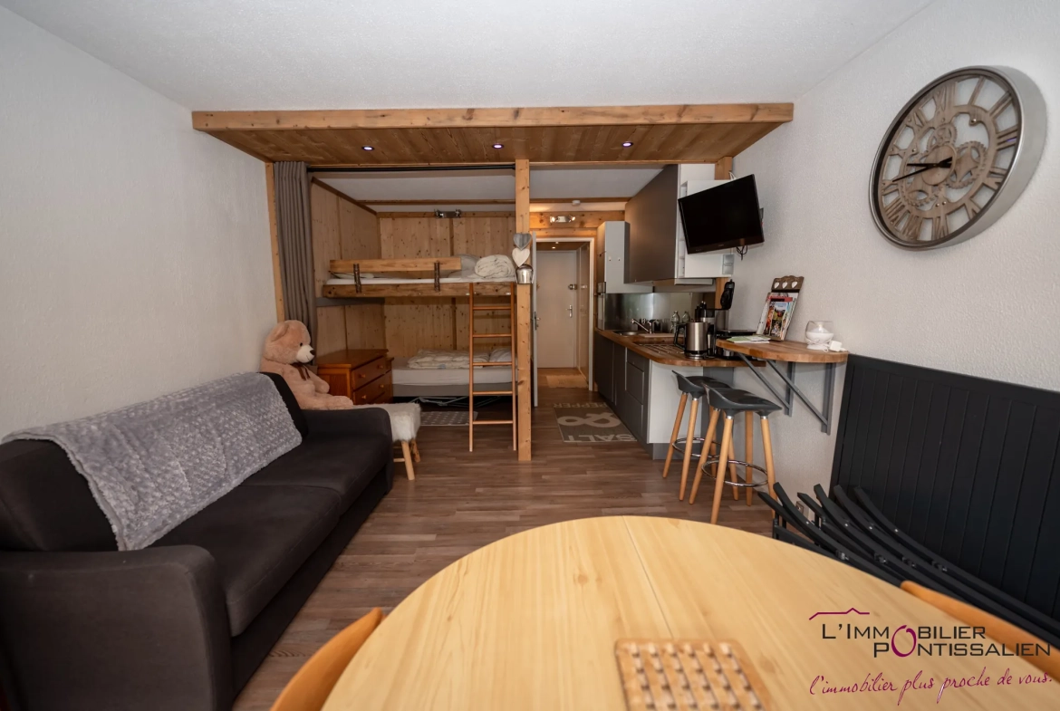 Appartement meublé à vendre à Métabief au pied des pistes 