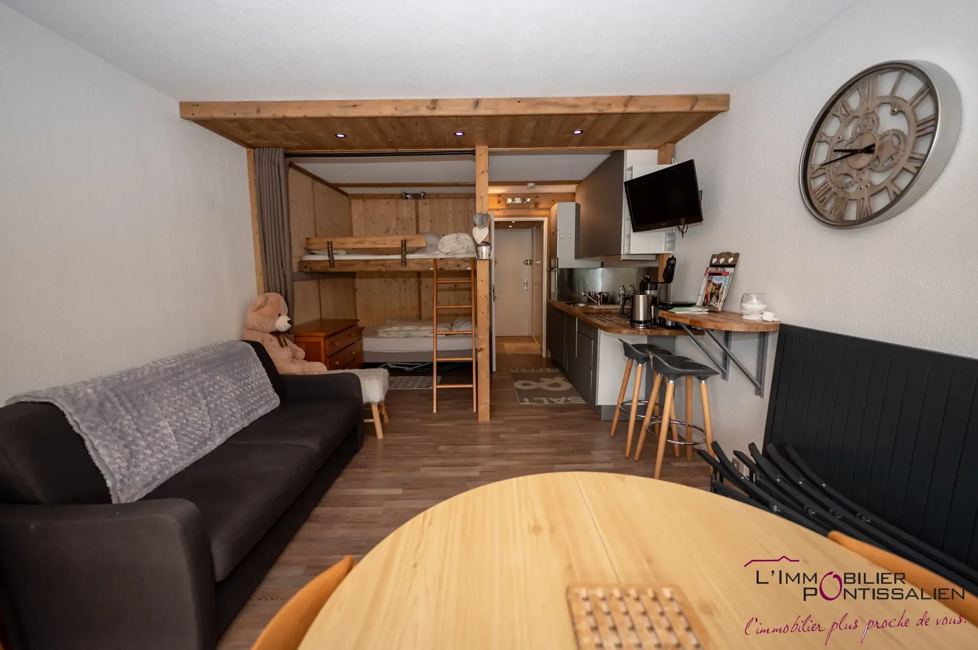 Appartement meublé à vendre à Métabief au pied des pistes 
