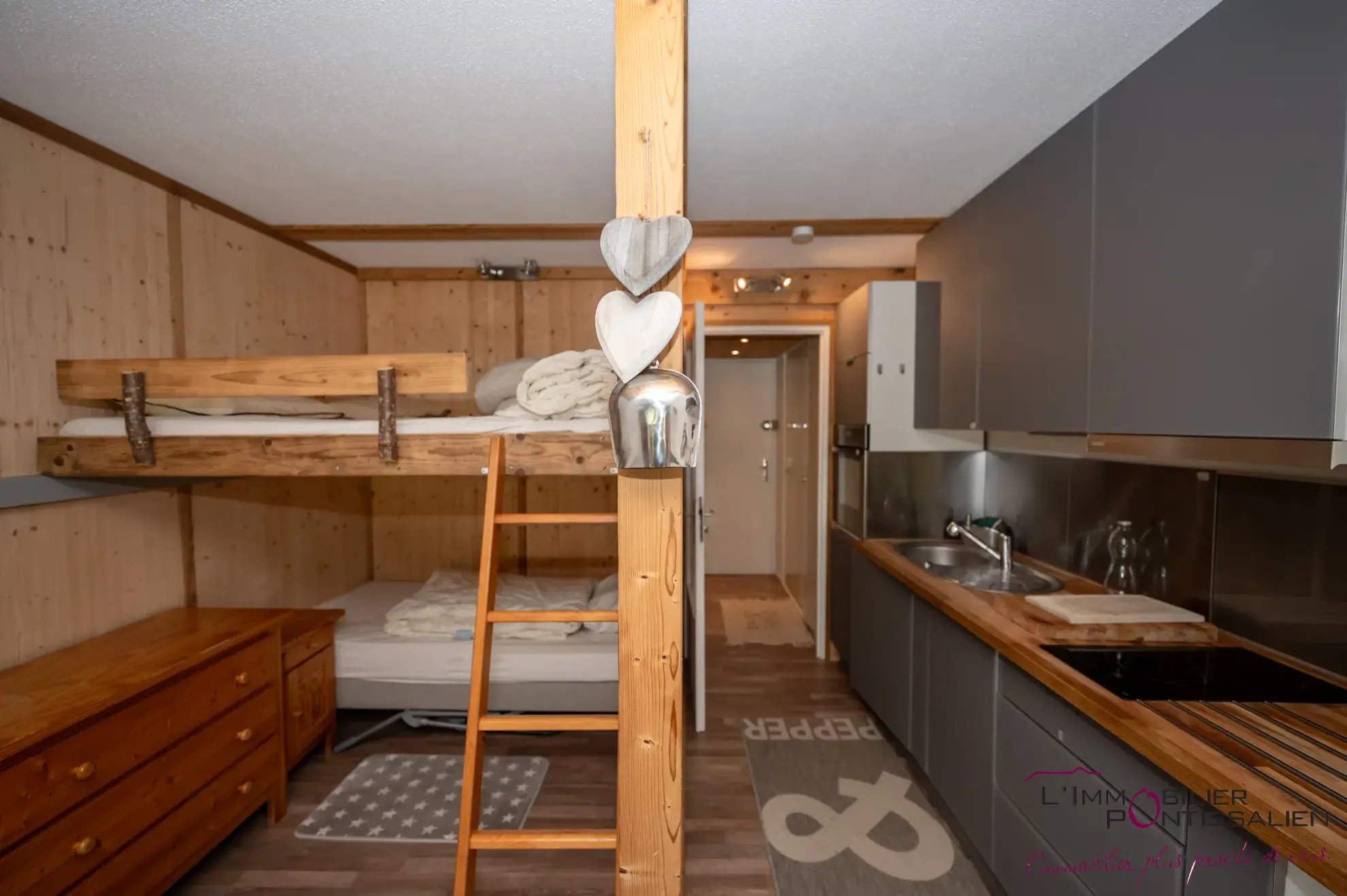 Appartement meublé à vendre à Métabief au pied des pistes 