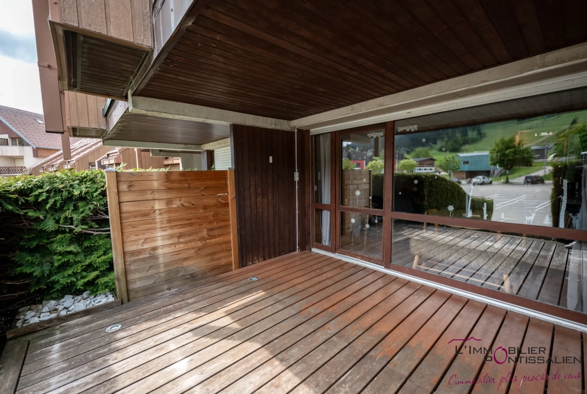 Appartement meublé à vendre à Métabief au pied des pistes 