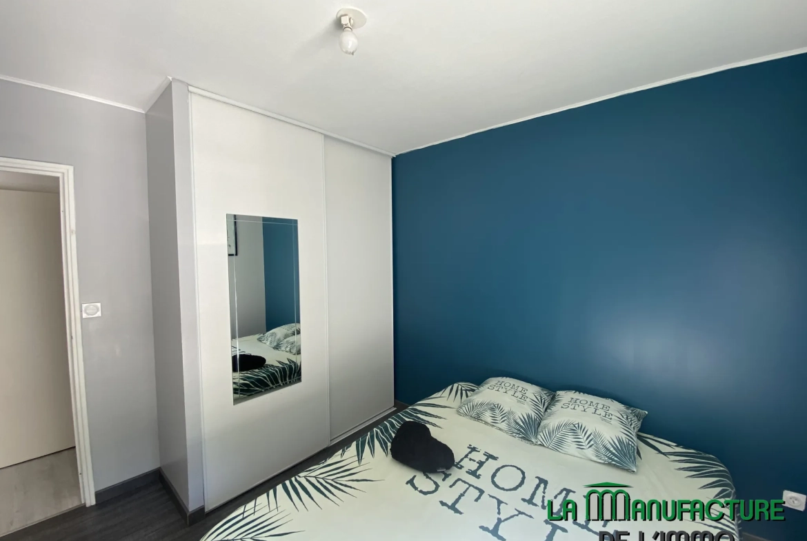 Appartement lumineux F4 avec balcons à Saint-Étienne - Parc du Portail Rouge 