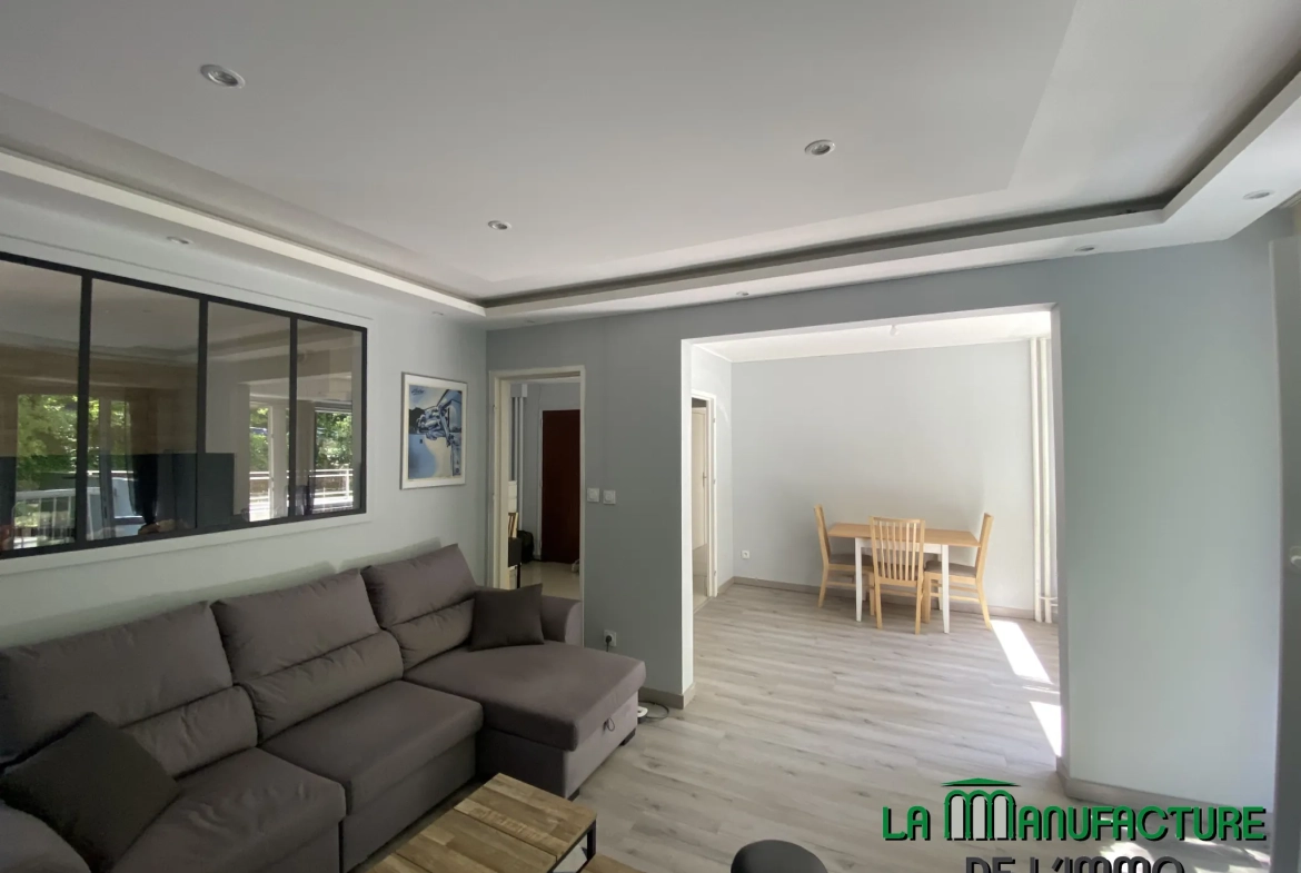 Appartement lumineux F4 avec balcons à Saint-Étienne - Parc du Portail Rouge 