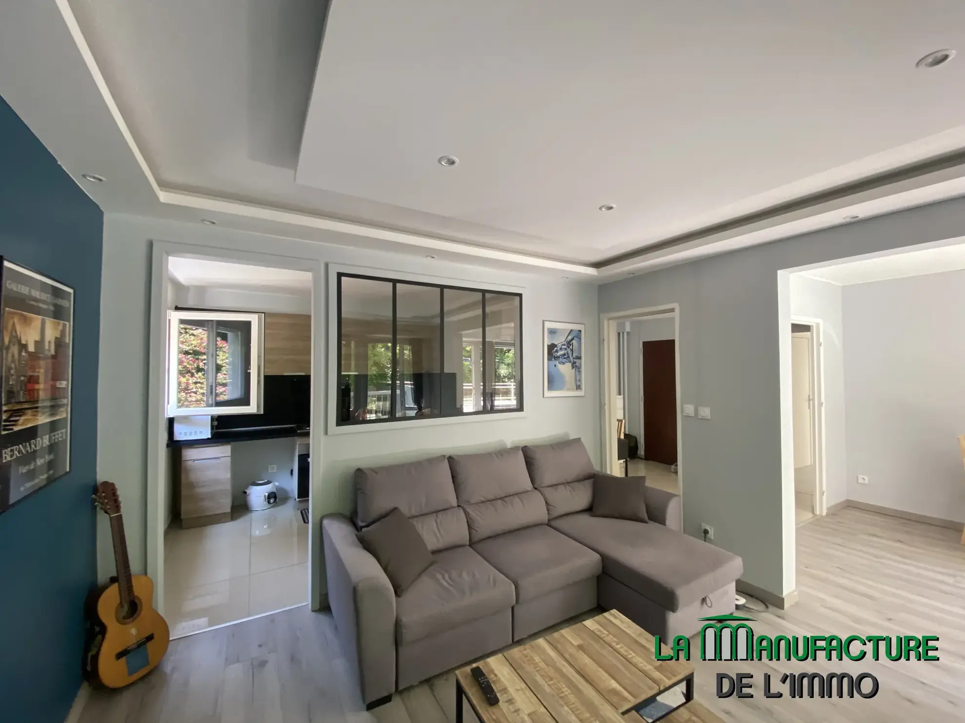 Appartement lumineux F4 avec balcons à Saint-Étienne - Parc du Portail Rouge 
