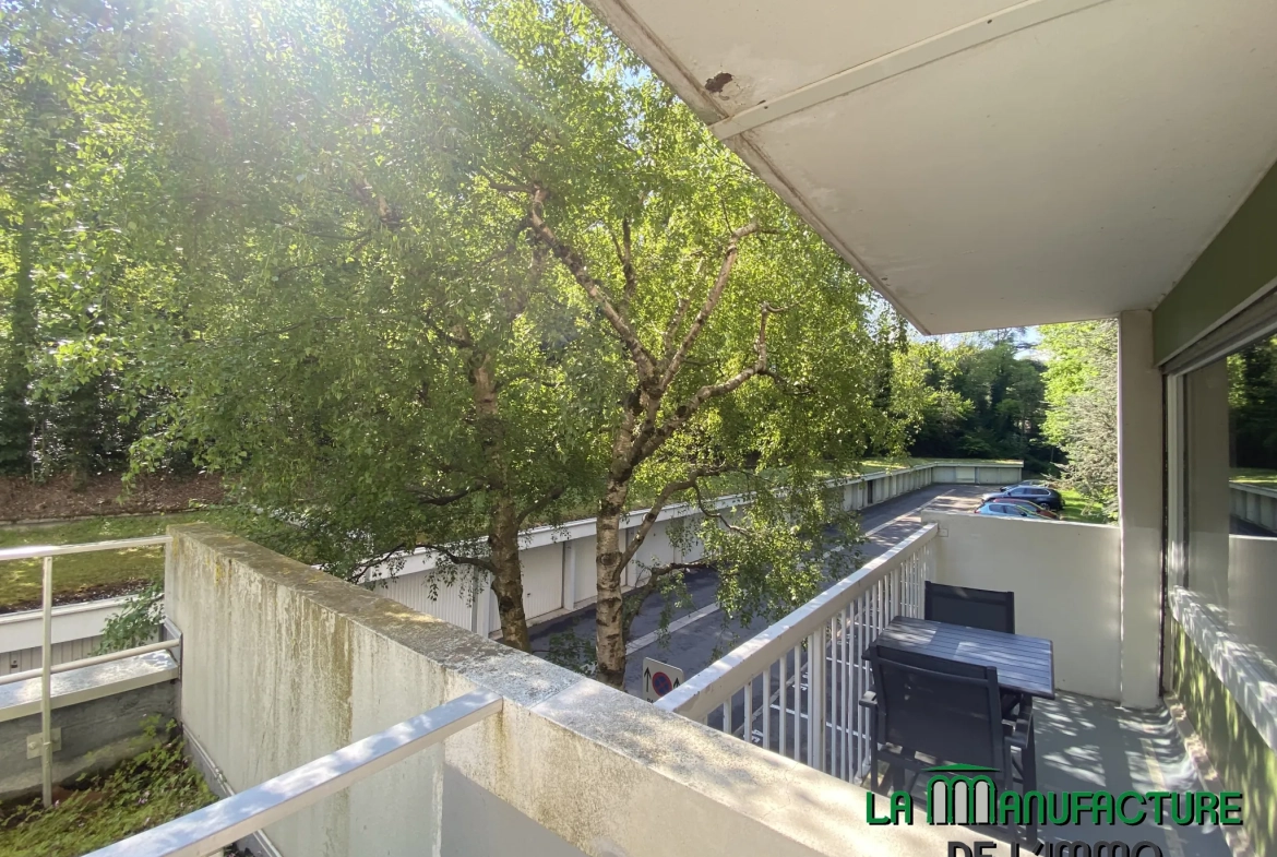 Appartement lumineux F4 avec balcons à Saint-Étienne - Parc du Portail Rouge 