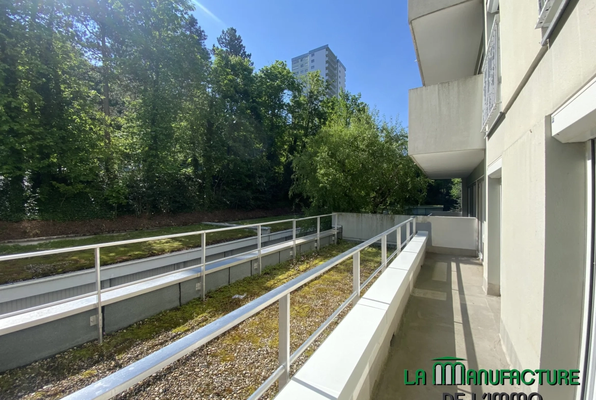 Appartement lumineux F4 avec balcons à Saint-Étienne - Parc du Portail Rouge 