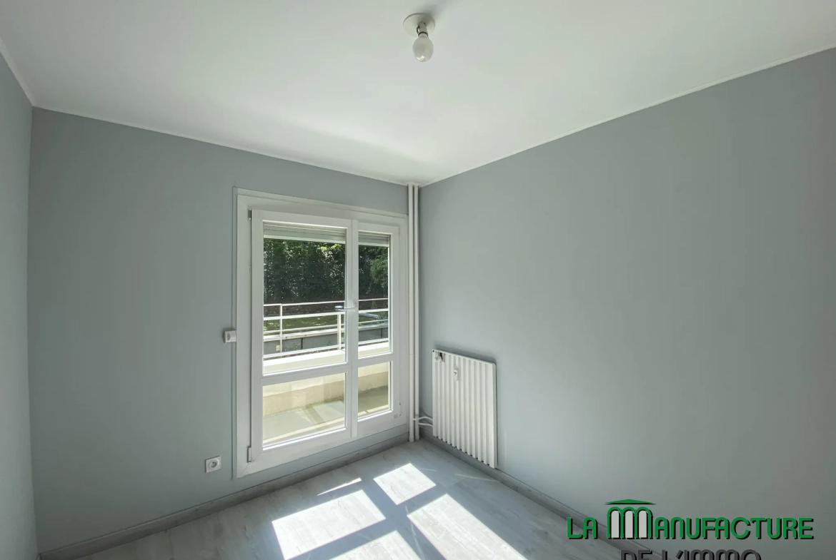 Appartement lumineux F4 avec balcons à Saint-Étienne - Parc du Portail Rouge 