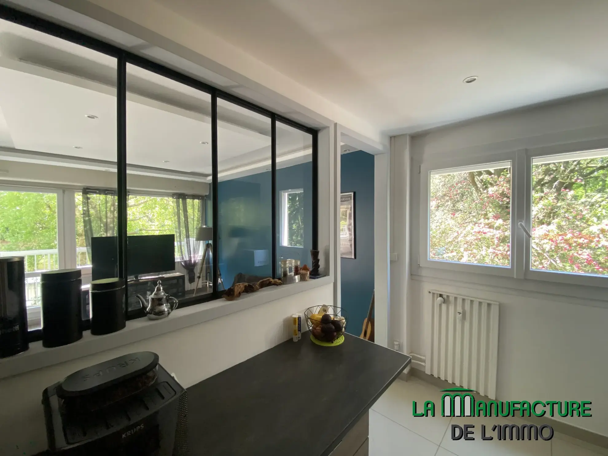 Appartement lumineux F4 avec balcons à Saint-Étienne - Parc du Portail Rouge 