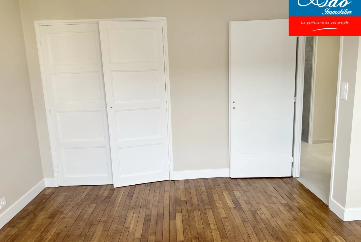 Bel appartement de 96 m² avec garage et emplacement privilégié à La Chapelle Saint-Luc 