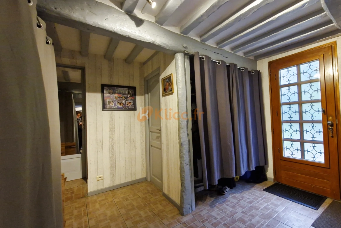 Belle maison de village rénovée à Berneval, 4 chambres et jardin proche plage 