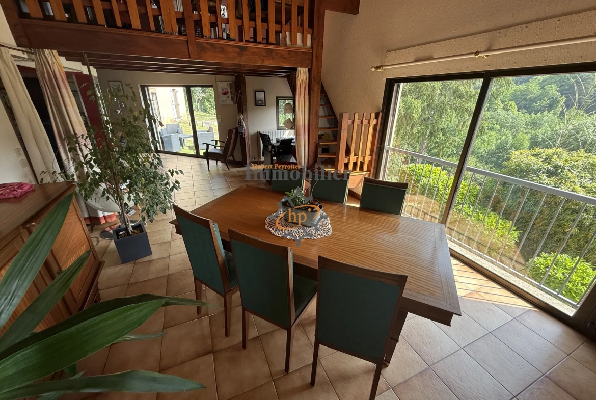 Maison contemporaine à Saint Affrique avec grand terrain et vue campagne 