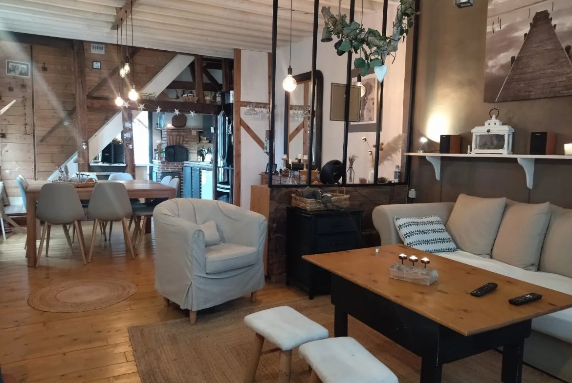 Maison de caractère de 87m² avec jardin et garage à Troyes proche centre-ville 