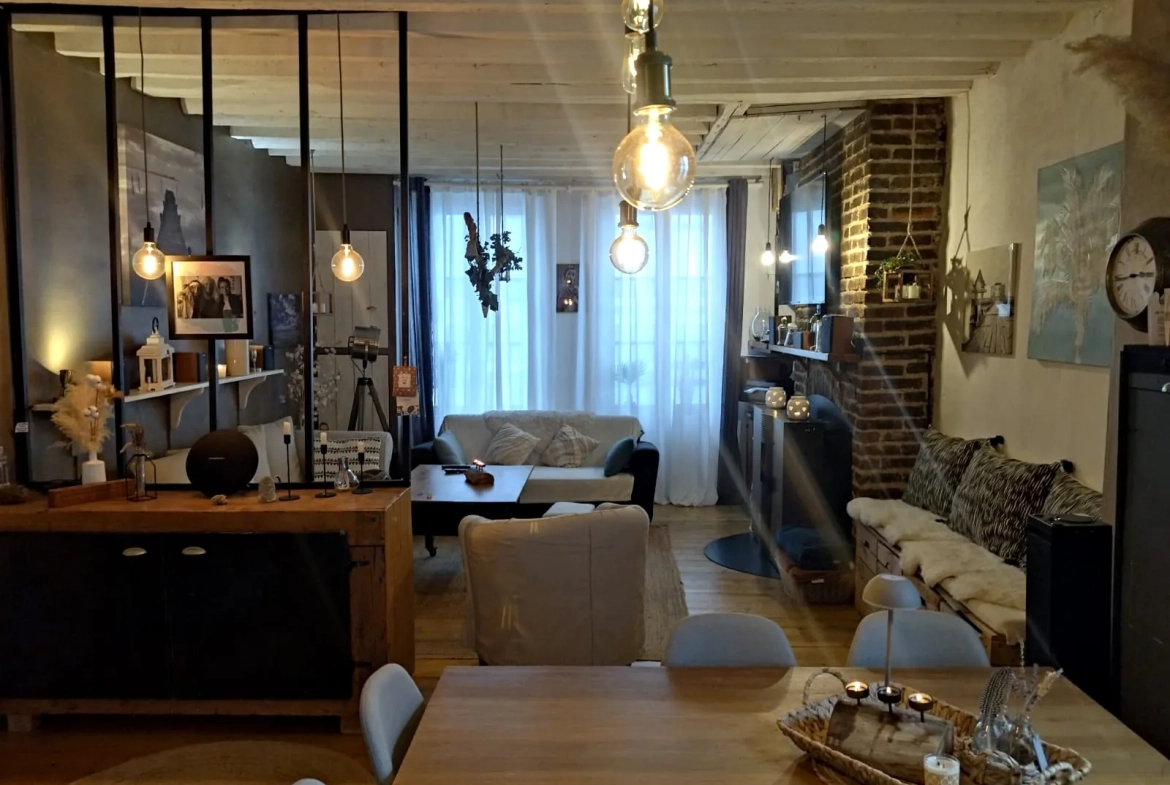 Maison de caractère de 87m² avec jardin et garage à Troyes proche centre-ville 