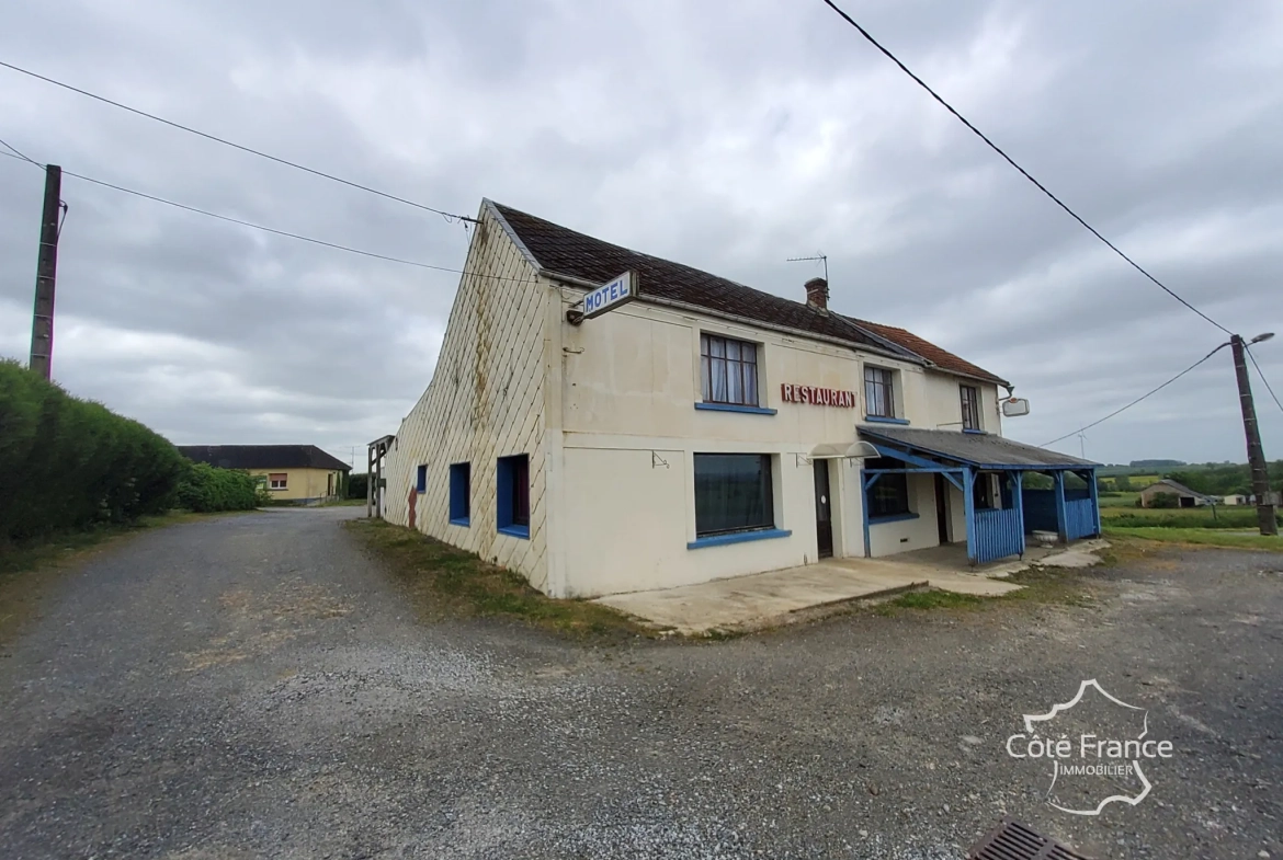 Ensemble immobilier avec fort potentiel à Neuville-Lez-Beaulieu (08) 