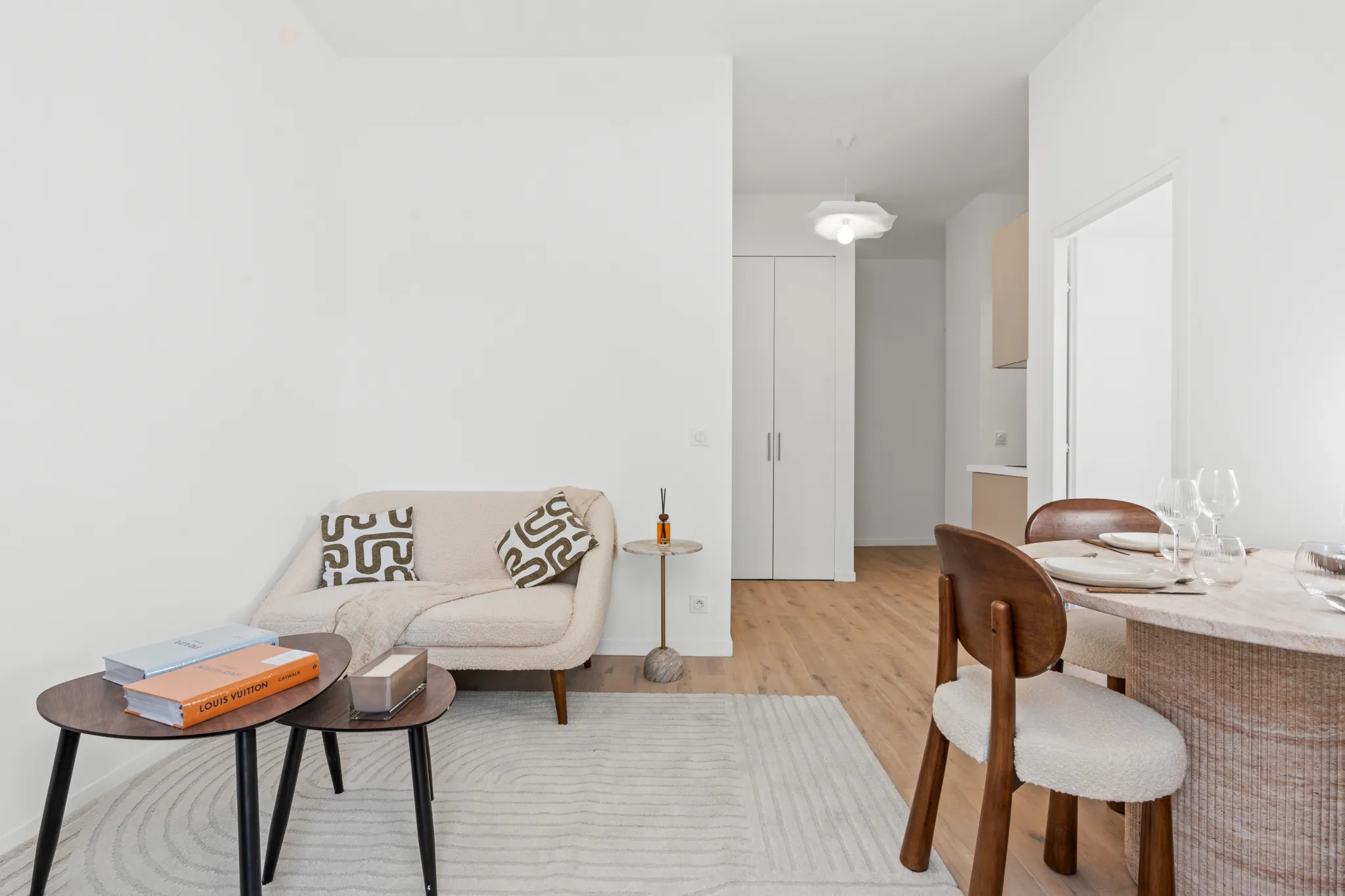 Appartement 2 pièces rénové à Nice proche coulée verte et Carabacel 